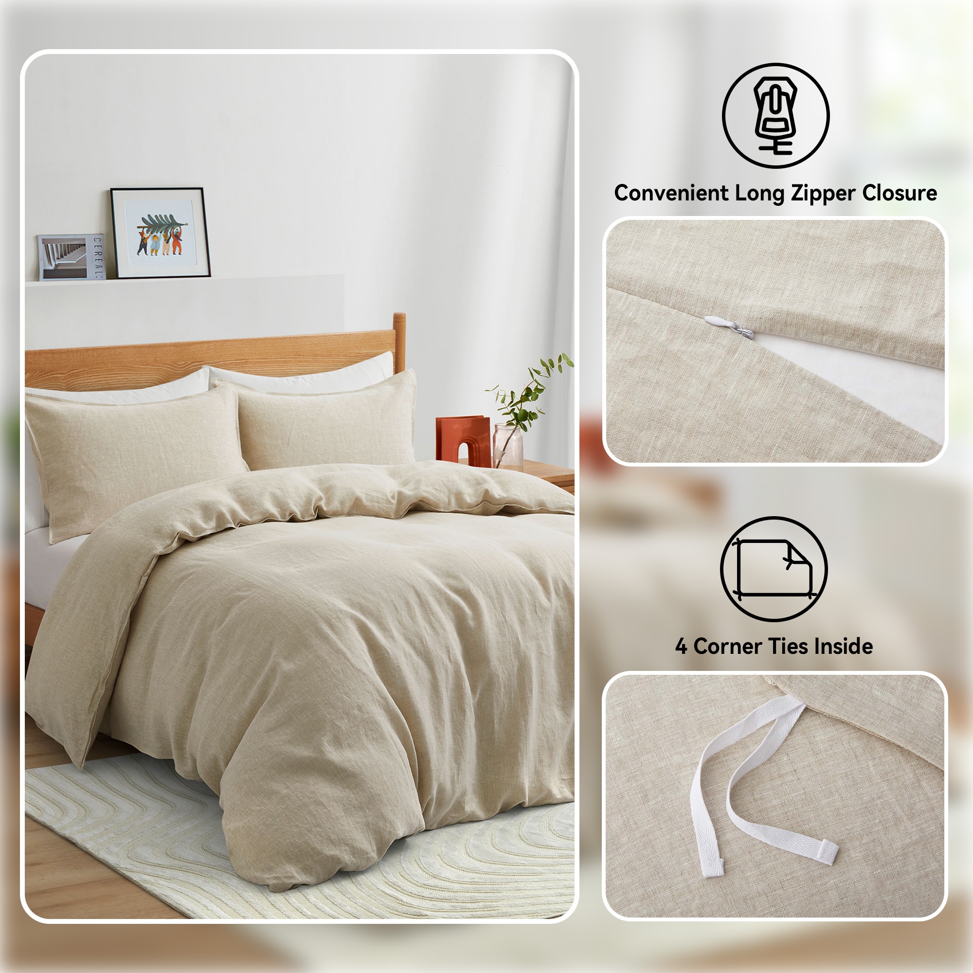 Double bed blanket new arrivals cover with zipper